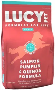 12lb Lucy Pet Salmon, Pumpkin & Quinoa for Dogs - Items on Sales Now